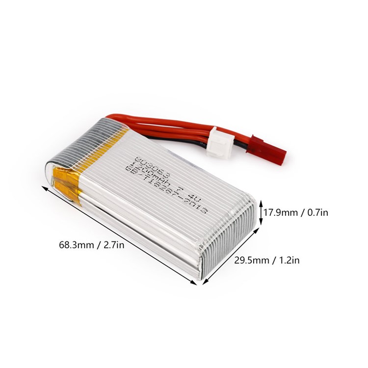 7.4V 2S 1200mAh 20C Lithium Polymer Battery for RC Car / RC Helicopter-16