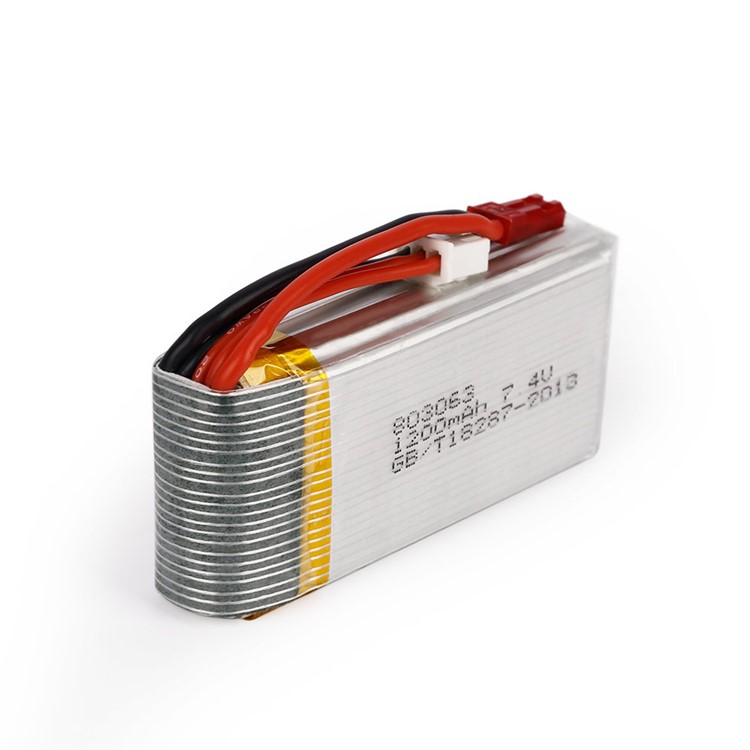7.4V 2S 1200mAh 20C Lithium Polymer Battery for RC Car / RC Helicopter-6