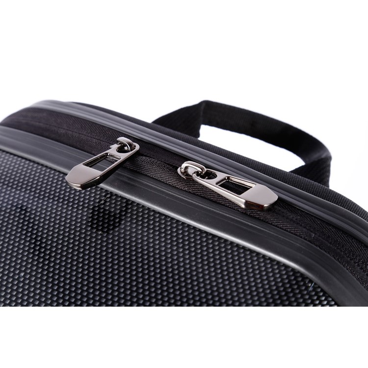 OCDAY Carbon Fiber Hard Shell Backpack Shoulder Bag for DJI Phantom 3 / 4 - Black-13