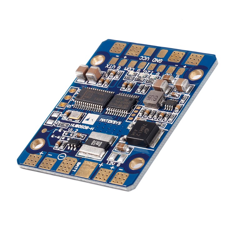OCDAY Matek Systems HUBOSD eco H-Type PDB with Integrated OSD, Current Sensor and Dual BEC-5