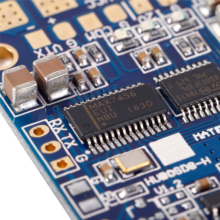 OCDAY Matek Systems HUBOSD eco H-Type PDB with Integrated OSD, Current Sensor and Dual BEC-7