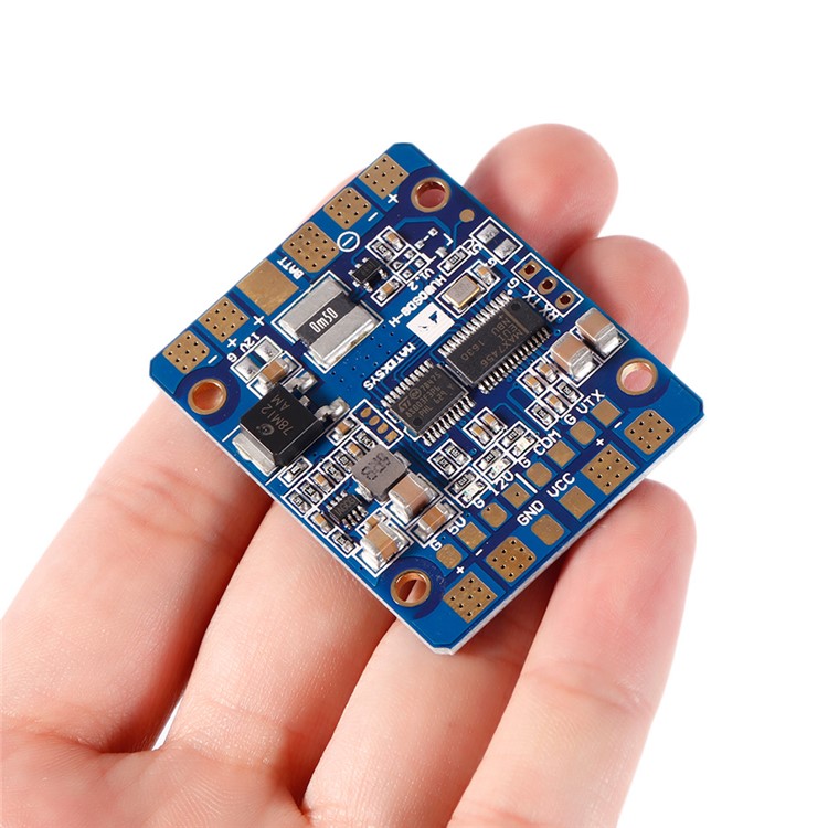 OCDAY Matek Systems HUBOSD eco H-Type PDB with Integrated OSD, Current Sensor and Dual BEC-9