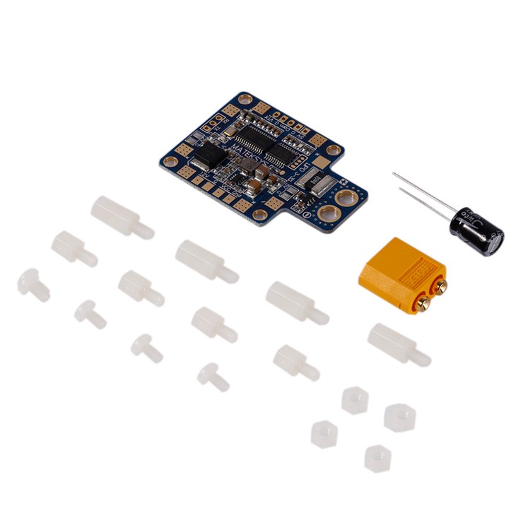 OCDAY Matek HUBOSD eco X Power Distributon Board Hub OSD PDB Current Sensor-14