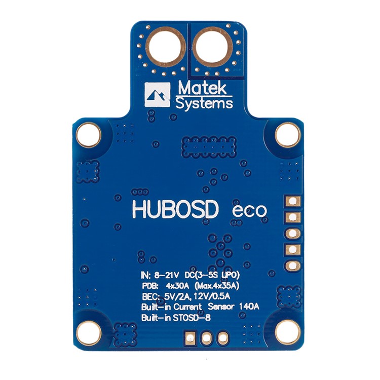 OCDAY Matek HUBOSD eco X Power Distributon Board Hub OSD PDB Current Sensor-2