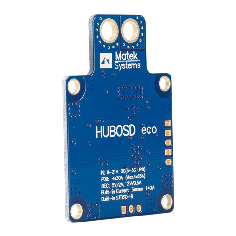 OCDAY Matek HUBOSD eco X Power Distributon Board Hub OSD PDB Current Sensor-4