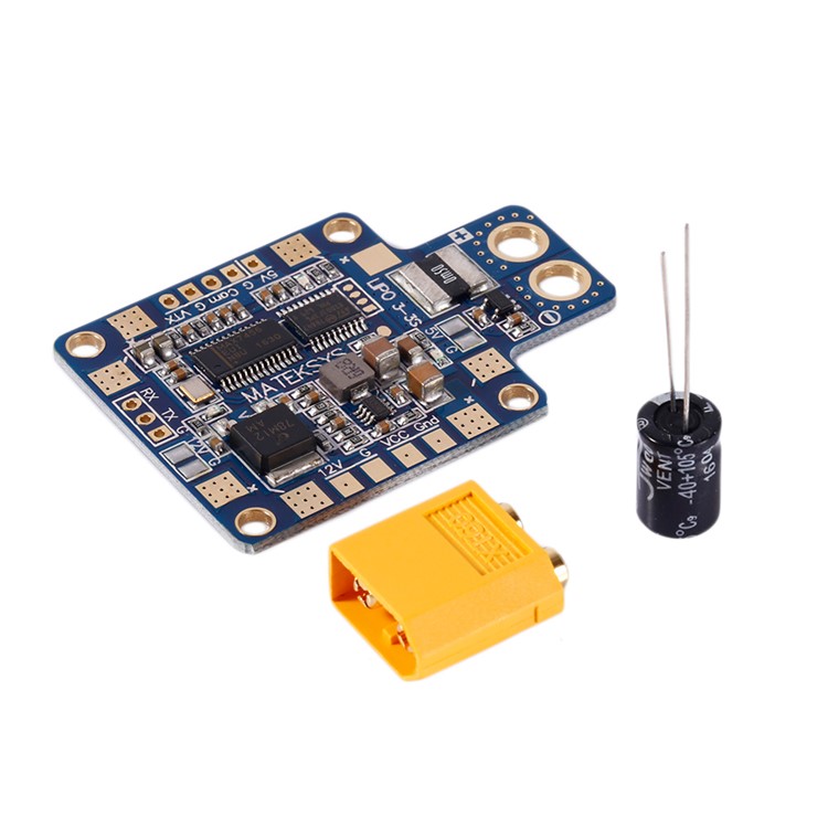 OCDAY Matek HUBOSD eco X Power Distributon Board Hub OSD PDB Current Sensor-8