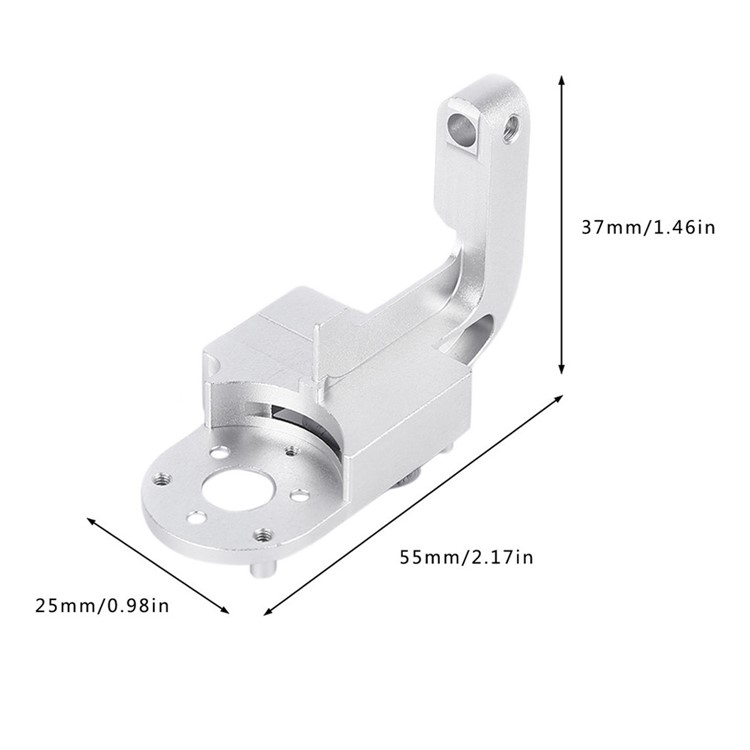 Aluminum Gimbal Yaw Arm Bracket Replacement for DJI Phantom 3 Standard-10