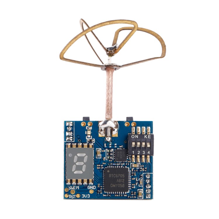 Mini Four-axis 5.8G 40CH 25/200MW Indoor Image Transmission with Camera-5