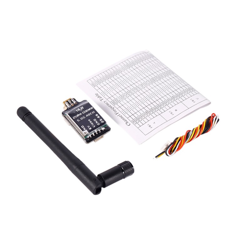 OCDAY 25-600mW 5.8G 48CH 2S-6S Video Audio Transmitter SMA Bent Connector-1