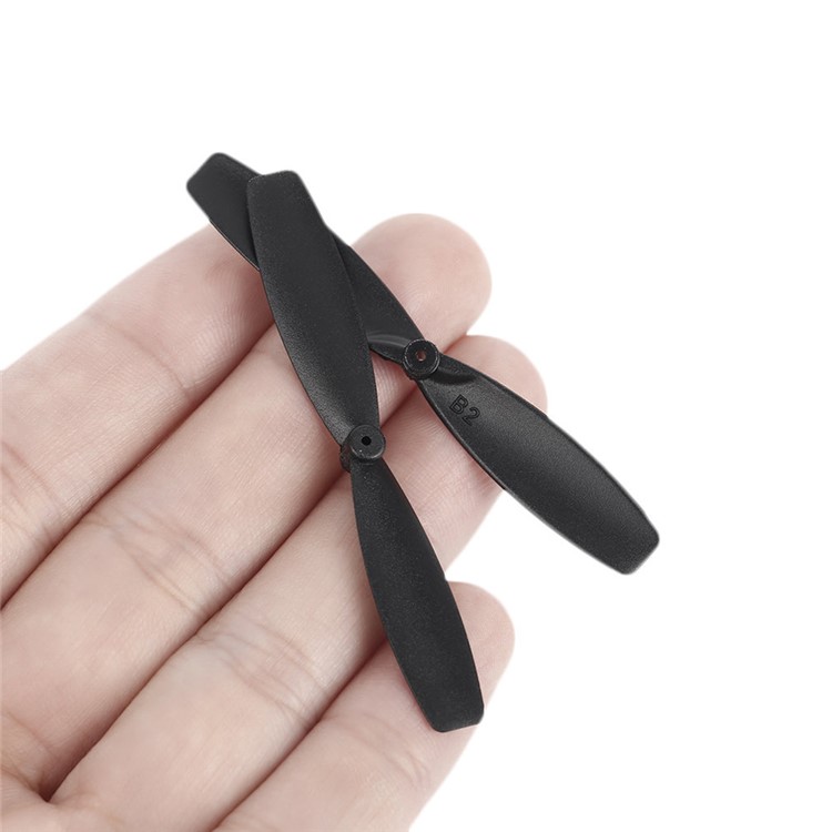 4Pcs/Set 60mm Propellers Props UAV Quadcopter Accessories for Small Racing Drone - Black-2