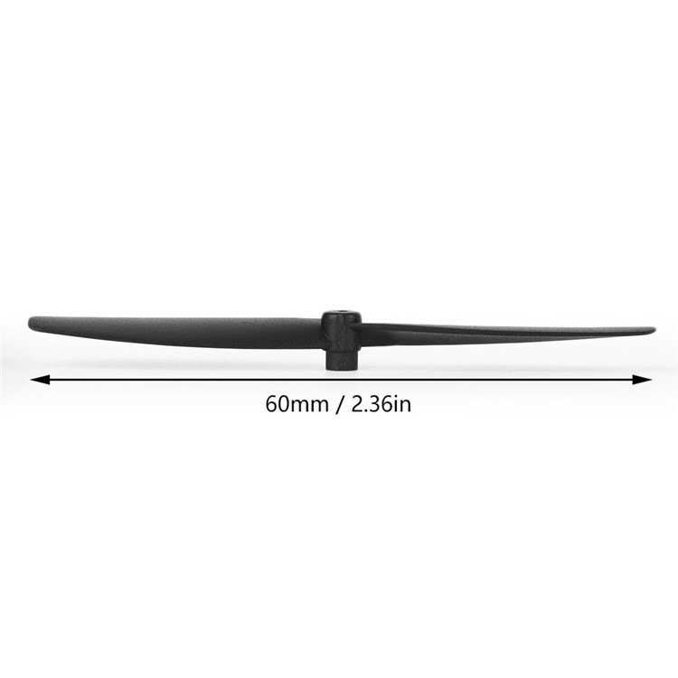 4Pcs/Set 60mm Propellers Props UAV Quadcopter Accessories for Small Racing Drone - Black-7