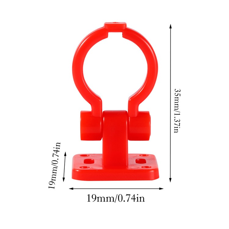 FPV Camera Mount Holder for FPV Racing Quadcopter Adjustable Tilt Angle Holder - Red-11
