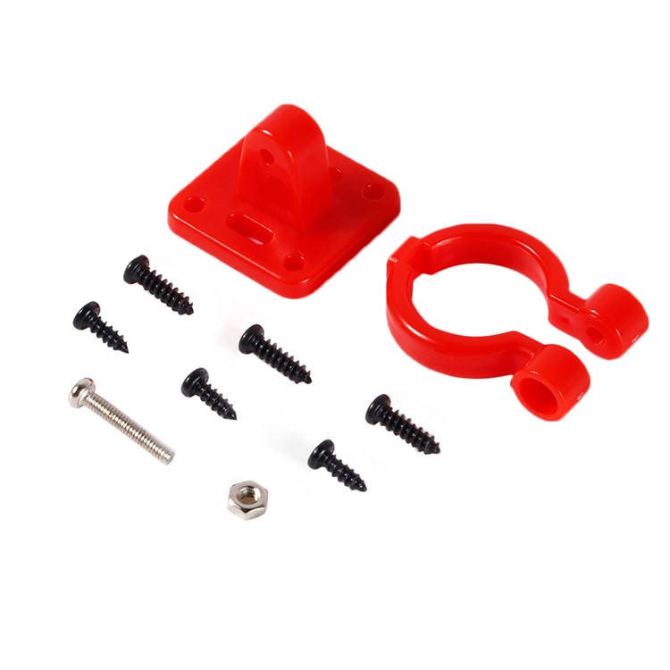 FPV Camera Mount Holder for FPV Racing Quadcopter Adjustable Tilt Angle Holder - Red-2