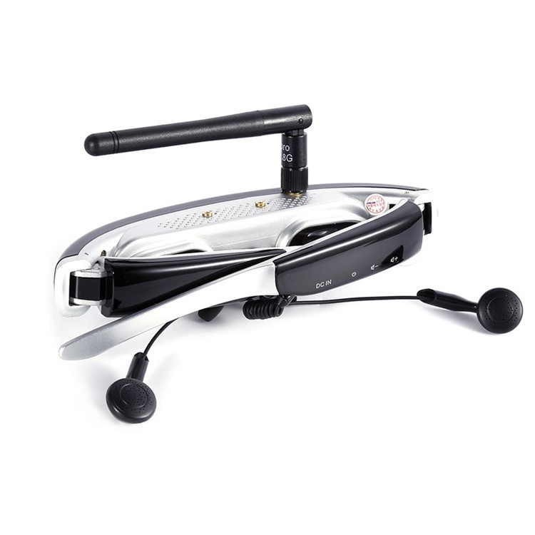 68'' FPV Goggles 3D Video Glasses 5.8G 40CH Receiver for 250/F210 Racing Drone-11