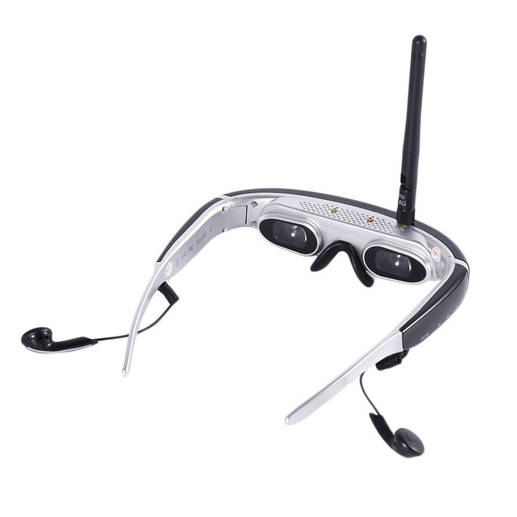 68'' FPV Goggles 3D Video Glasses 5.8G 40CH Receiver for 250/F210 Racing Drone-13