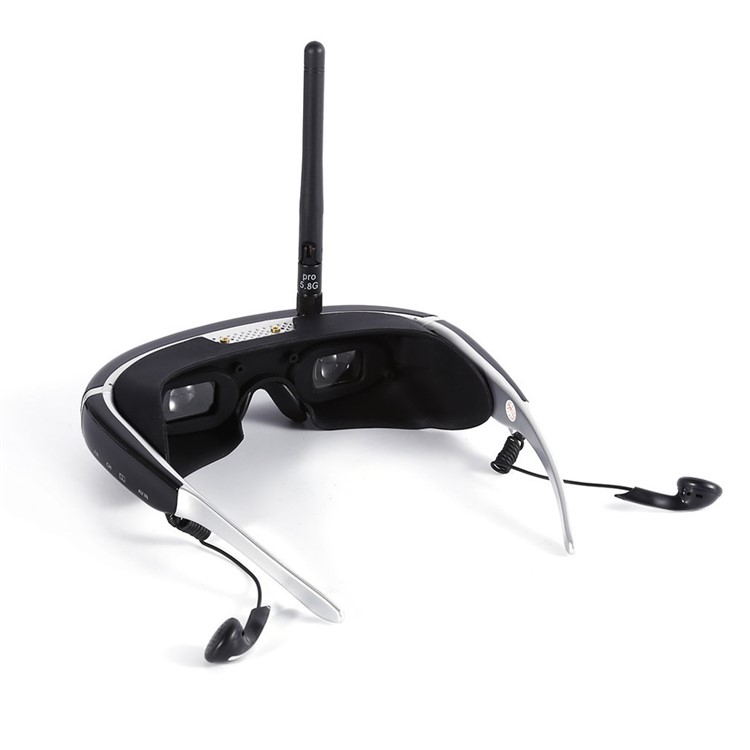 68'' FPV Goggles 3D Video Glasses 5.8G 40CH Receiver for 250/F210 Racing Drone-2