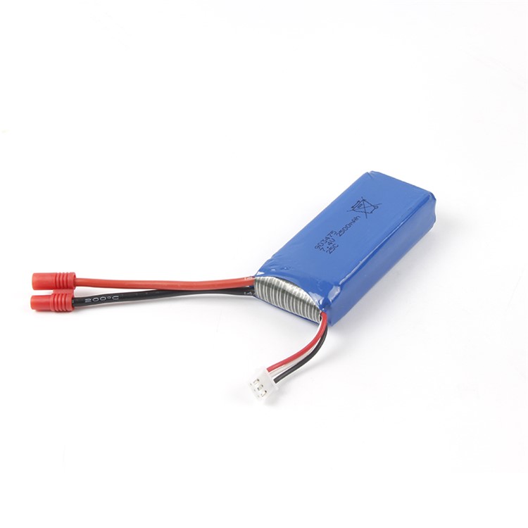 5pcs 2500mAh 7.4V Batteries Replacement + Charger Kit for Syma X8W X8G X8C etc Quadcopters - EU Plug-2