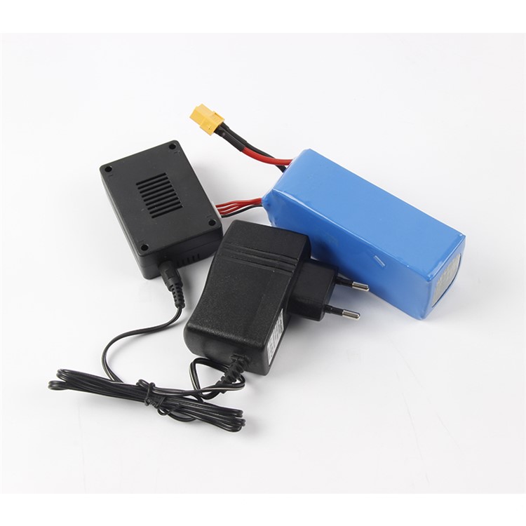 WLTOYS XK380 11.1V 5400mAh Li-Po Battery with Balance Charger for WLtoys X380/X380-A/X380-B/X380-C - EU Plug-5