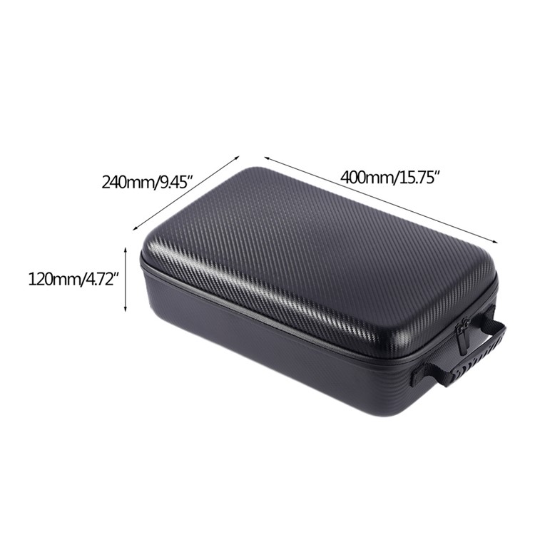 DJI Carbon Fiber Texture Hardshell Suitcase Backpack for DJI Mavic Pro (CE Certification)-15