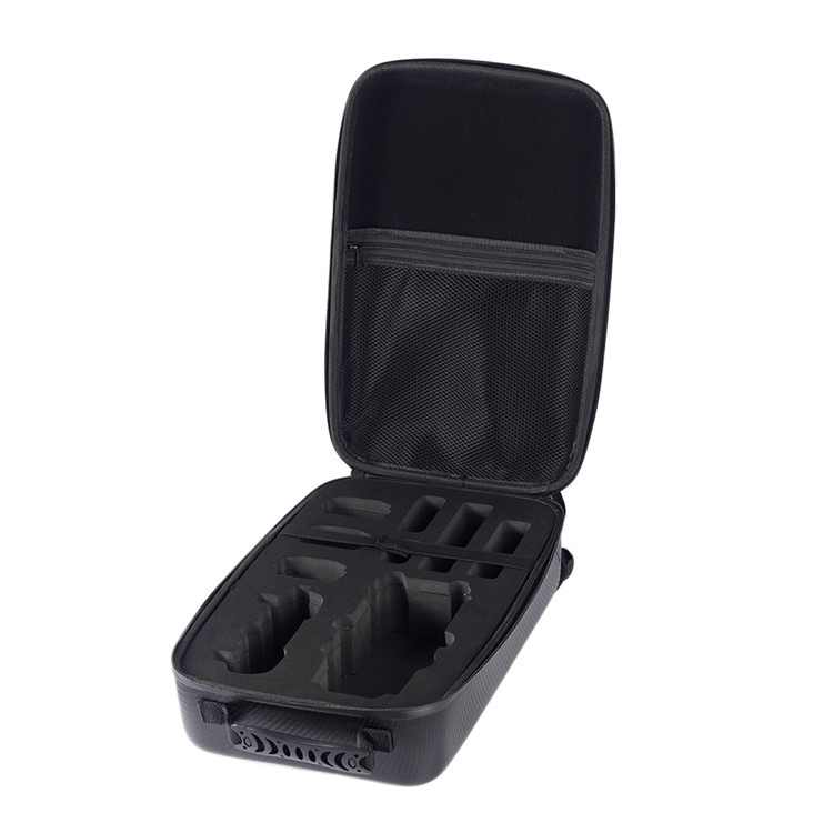 DJI Carbon Fiber Texture Hardshell Suitcase Backpack for DJI Mavic Pro (CE Certification)-4