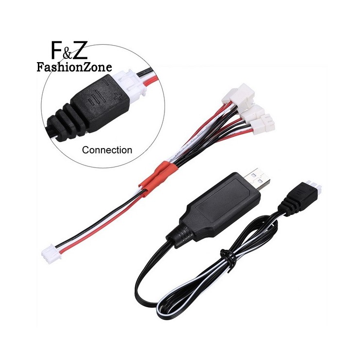 5-in-1 Cable + USB Charging Cable Set for MJX X600/X101 RC Quadcopter-1