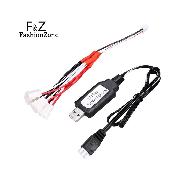 5-in-1 Cable + USB Charging Cable Set for MJX X600/X101 RC Quadcopter-3