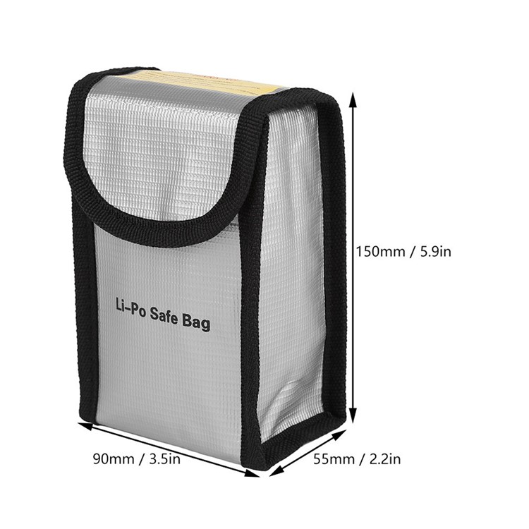 Anti-radiation Explosion-proof Safe Bag for DJI Phantom 3/4 4K Li-Po Battery-9