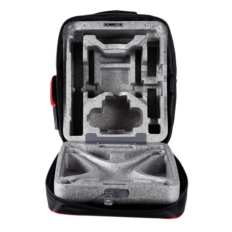 Nylon Waterproof Outdoor Portable Backpack Carrying Bag for DJI Phantom 4 Quadcopter - Black-12