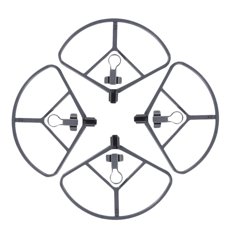 4pcs/set Anti-collision Protection Propeller Guard Blades for DJI Mavic Pro - Grey-1
