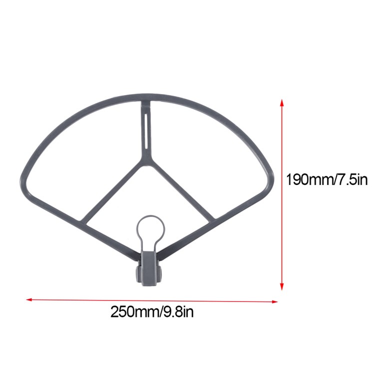 4pcs/set Anti-collision Protection Propeller Guard Blades for DJI Mavic Pro - Grey-21