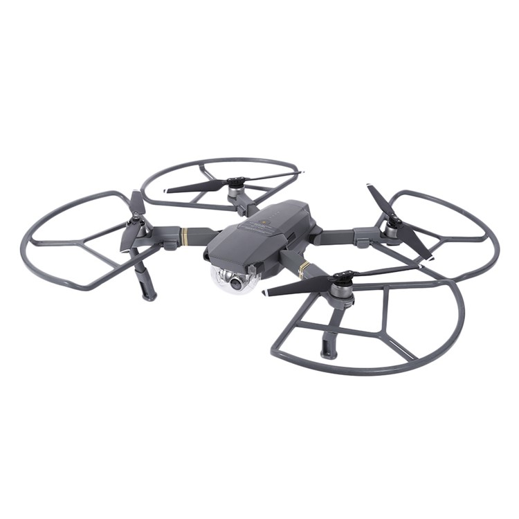 4pcs/set Anti-collision Protection Propeller Guard Blades for DJI Mavic Pro - Grey-4