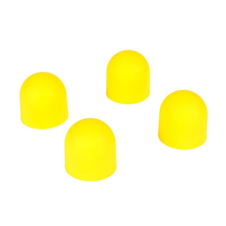 4 Pcs/Set Silicone Motor Protective Guard Cap Cover for DJI Mavic Pro - Yellow-1