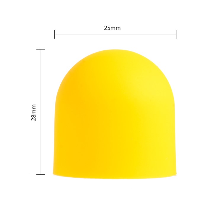 4 Pcs/Set Silicone Motor Protective Guard Cap Cover for DJI Mavic Pro - Yellow-14