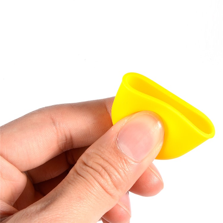 4 Pcs/Set Silicone Motor Protective Guard Cap Cover for DJI Mavic Pro - Yellow-2
