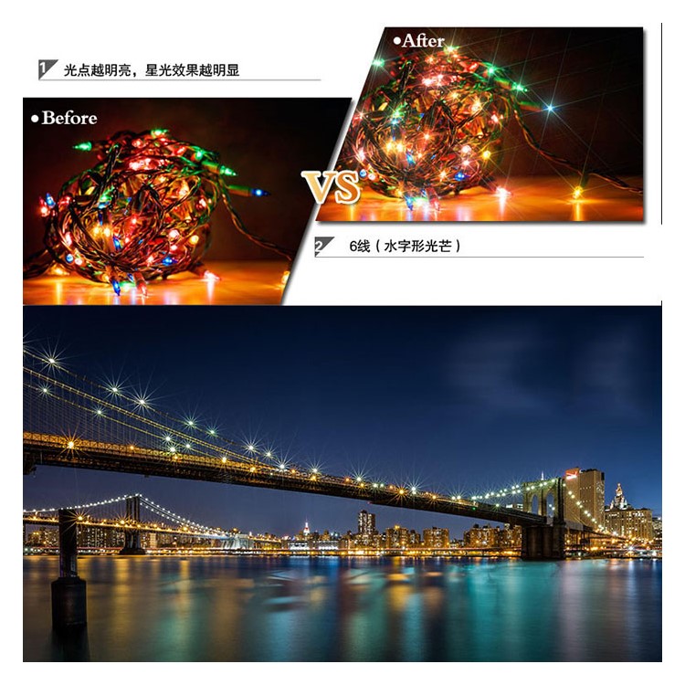 D01 Lens Filter Kit UV ND2 ND4 CPL Star 6 for DJI Phantom 4 Pro-27
