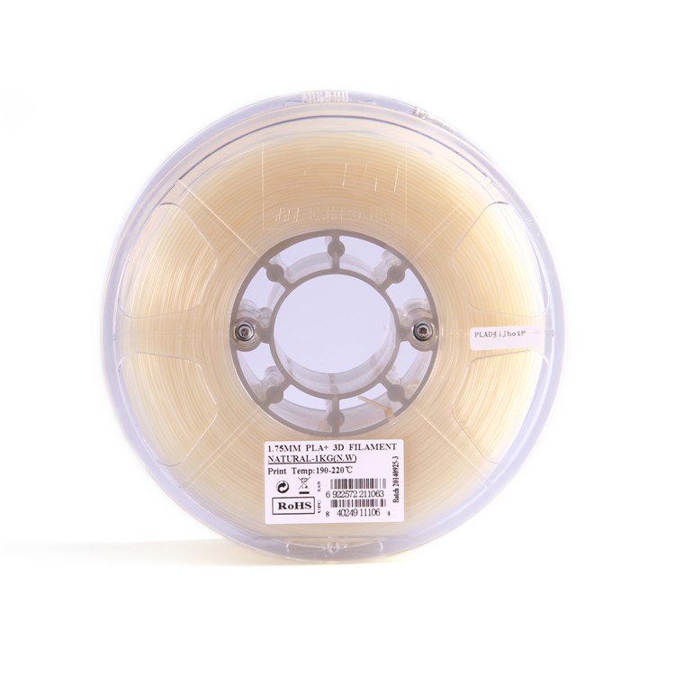 350M 1.75mm 3D Printer PLA+ Filament Printing Material - Natural-2