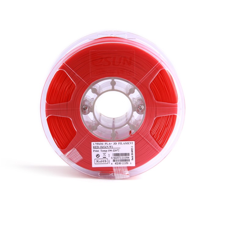 350M 1.75mm 3D Printer PLA+ Filament Printing Material - Red-4