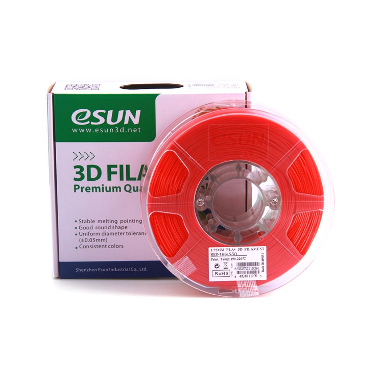 350M 1.75mm 3D Printer PLA+ Filament Printing Material - Red-6