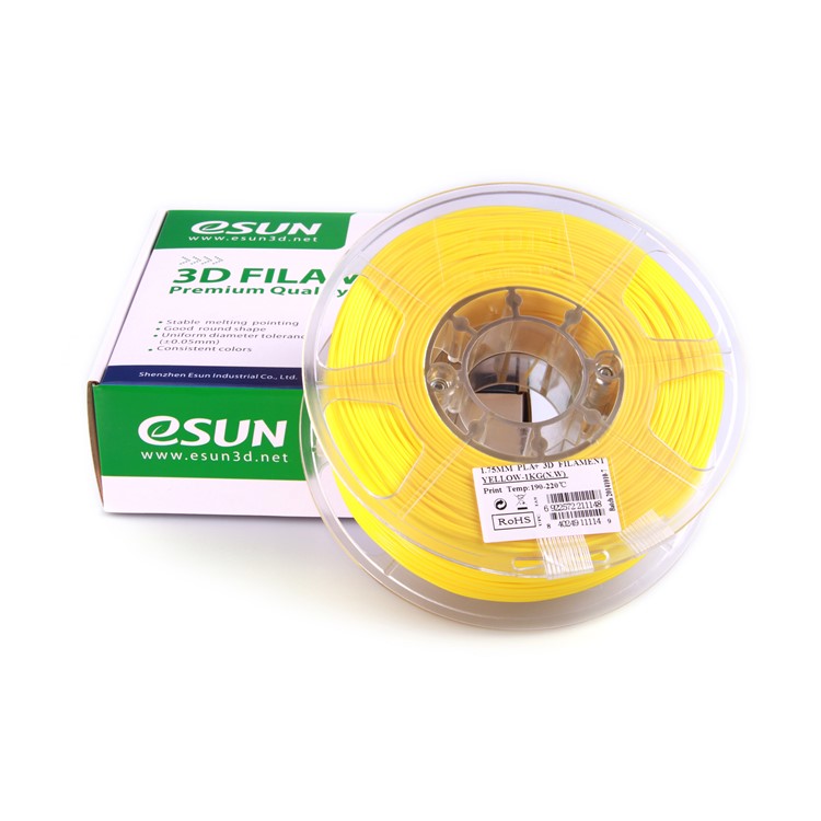 350M 1.75mm 3D Printer PLA+ Filament Printing Material - Yellow-5