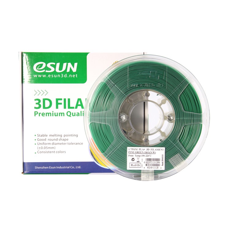 350M 1.75mm 3D Printer PLA+ Filament Printing Material - Dark Green-2