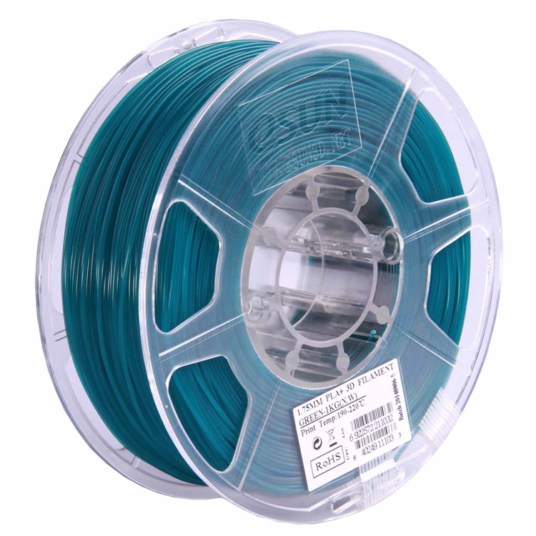 350M 1.75mm 3D Printer PLA+ Filament Printing Material - Blue-green-1