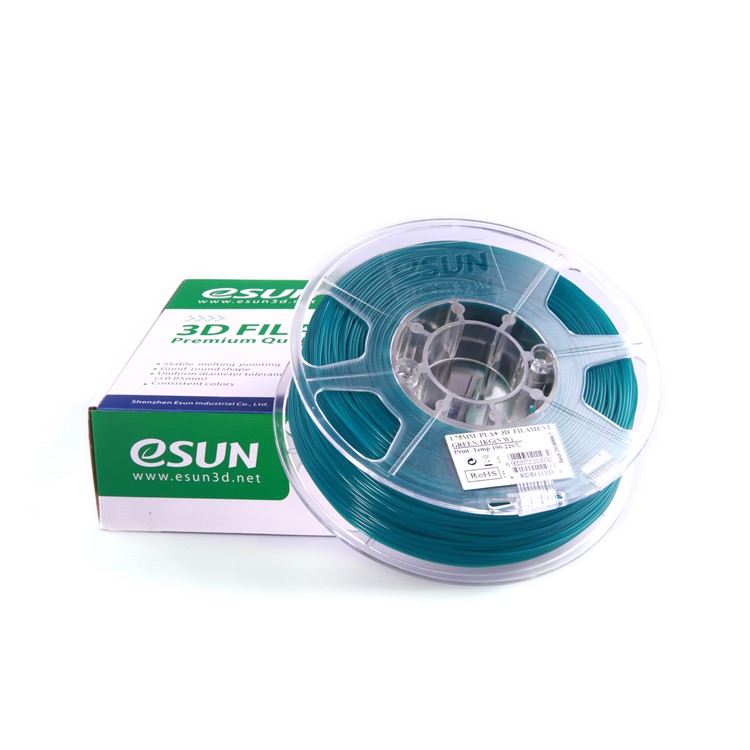350M 1.75mm 3D Printer PLA+ Filament Printing Material - Blue-green-3