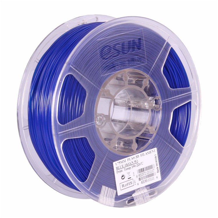 350M 1.75mm 3D Printer PLA+ Filament Printing Material - Dark Blue-1