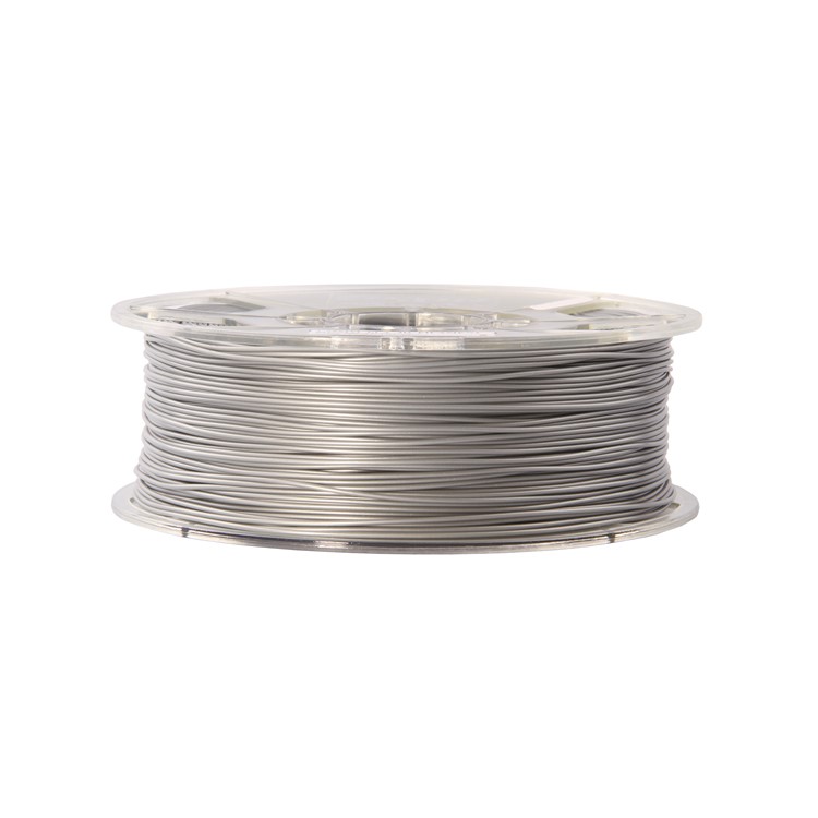 350M 1.75mm 3D Printer PLA+ Filament Printing Material - Silver Color-5