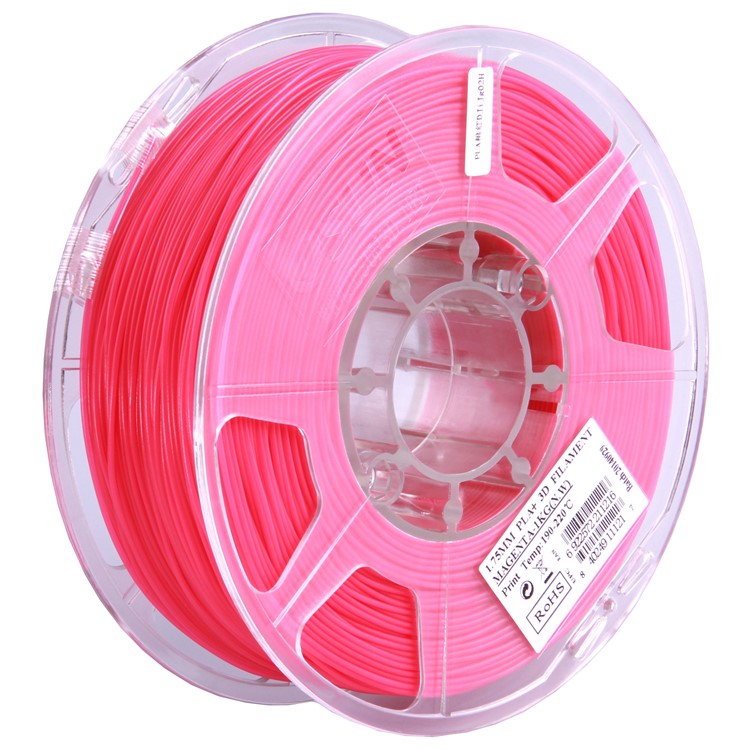 3D Printer PCL Filament Low Temperature Printing Material 1.75mm 350M - Rose-1