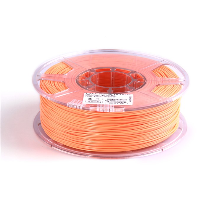 1.75mm Low Temperature 3D Printer PCL Filament Printing Material 350M - Orange-4