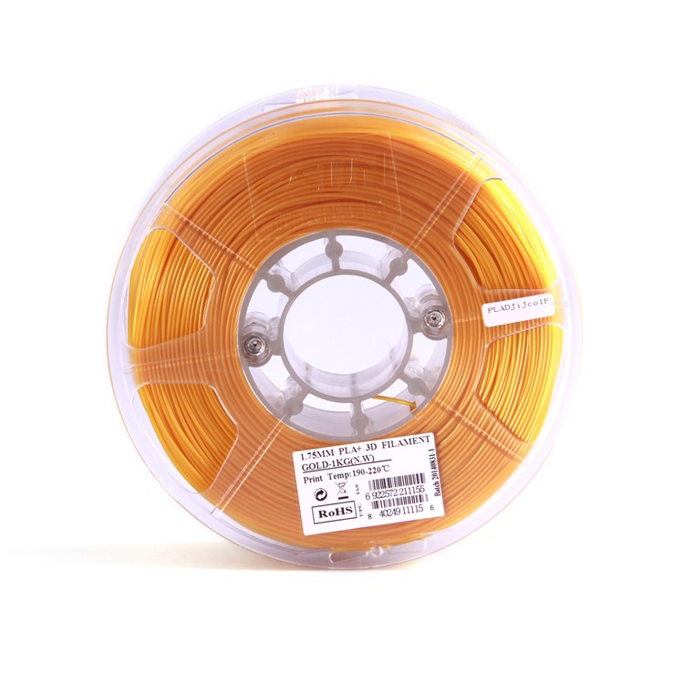 350-meter 1.75mm 3D Printer PCL Filament Low Temperature Printing Material - Gold Color-4