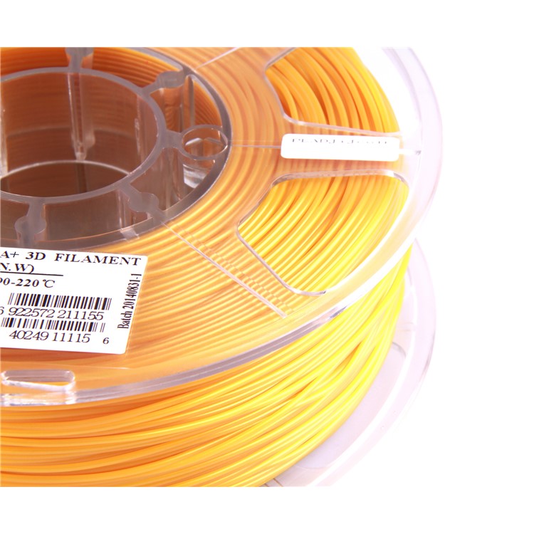 350-meter 1.75mm 3D Printer PCL Filament Low Temperature Printing Material - Gold Color-6
