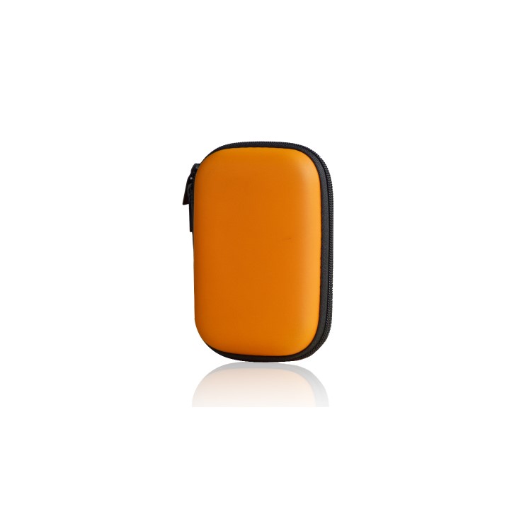 Rectangle Pattern EVA Storage Box Cover for Hand Spinners Fidget Spinner Toy, Size: 11.5 x 8cm - Orange-1