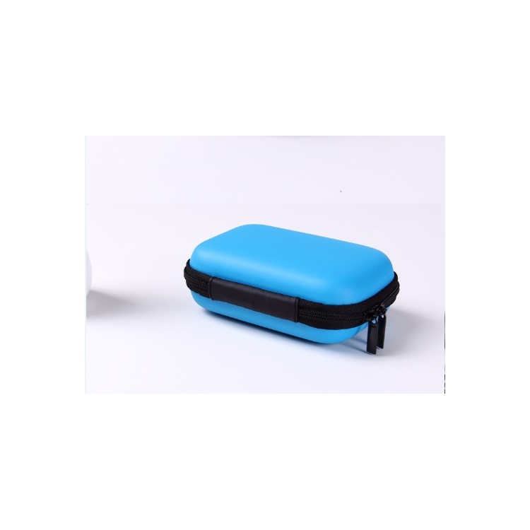 Rectangle Pattern EVA Storage Case Box for Hand Spinners Fidget Spinner Toy, Size: 11.5 x 8cm - Blue-2